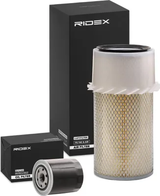 Produktbild von RIDEX Filterset Inspektionspaket Filtersatz für VW Golf V Schrägheck (1K1) TOURAN (1T1, 1T2) Passat Variant (3C5) GOLF PLUS (5M1, 521) für AUDI