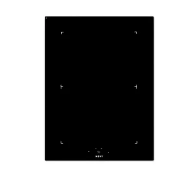 Image de Domino induction 38cm 2 feux 3700w noir - Novy - 3774 -