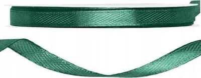 Immagine prodotto di Nastro di raso verde scuro 25 m, larghezza 6 mm