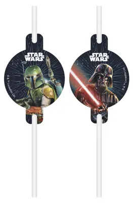 Immagine prodotto di Cannucce Star Wars | 4 pezzi