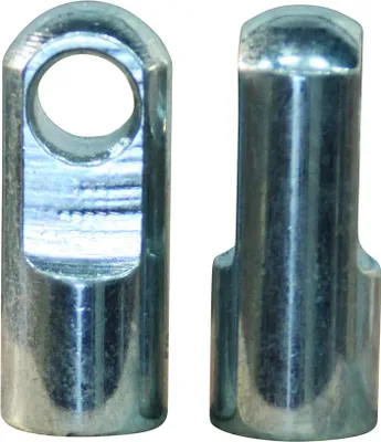 Gasdruckfeder Hahn Zylinder mit UV-Lackierung tiefschwarz RAL 9005 399 mm 600 N