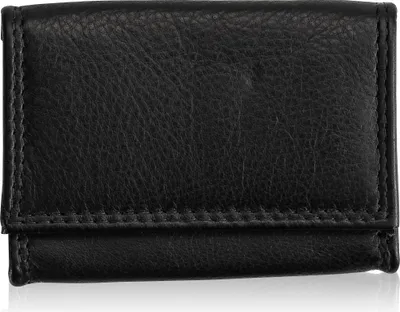 Produktbild von Josephine Osthoff peněženka dámská peněženka malá malá peněženka pánská tenká peněženka na mince peněženka s kapsou na mince z pravé kůže RFID ochrana (205)