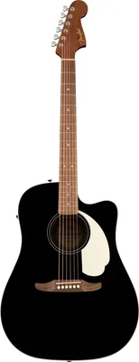 Produktbild von Fender California Standard Redondo CE Black Dreadnought Elektro-Akustikgitarren