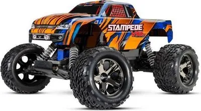 Produktbild von TRAXXAS Stampede  VXL orange BL 2.4GHz +TSM ohne Akku/Lader TRX36076-74ORNG