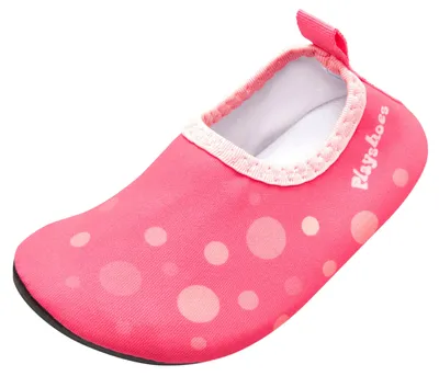 Immagine prodotto di Scarpe unisex per bambini Playshoes, modello senza suola, con motivo a pois, taglia 26/27 EU