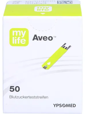 Obrázok produktu pre Mylife Aveo Testovacie prúžky na meranie glukózy v krvi 50 ks