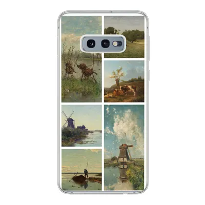 Produktbild von MuchoWow® Handyhülle Schutzhülle Hülle für Samsung Galaxy S10e Kunst - Collage - Niederlande Silikon Softcase Handy Hülle - Handy