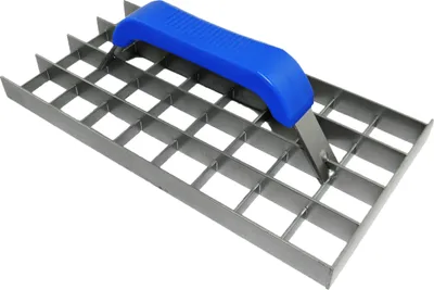 Produktbild von Gitter Rabott Schleifraspel Rabott Putzhobel Gipsputz Gezahnt 140 x 285mm ConToo