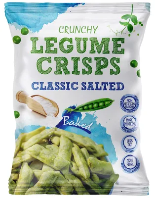 Immagine prodotto di Voglia di patatine classiche salate ai legumi 85g