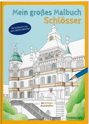 Produktbild von Mein großes Malbuch. Schlösser