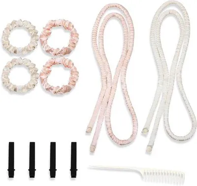 Productafbeelding van Krulband Set - Haarrollers - Krullen Zonder Hitte - Elfdelige Set - 27 x 16.5 x 3.9 cm - Niet gespecificeerd