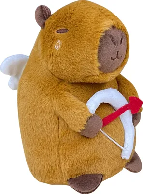 Obrázok produktu pre Figurka Pluszowa Kapibara Cupid 21 cm - Ofi cjalna Licencja MA