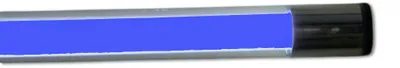 Produktbild von 9112 Leuchtstab weißes Kabel 230 Volt Schalter 9Watt BLAU 1000Lm 63cm