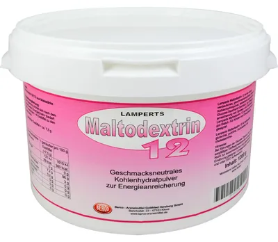 Produktbild von Lamperts Maltodextrin 12 geschmacksneutrales Kohlenhydratpulver, 1200 g