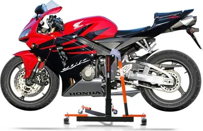 Zdjęcie produktu dla Stojak centralny CS Power Evo do Honda CBR 600 RR 03-06 pomarańczowy