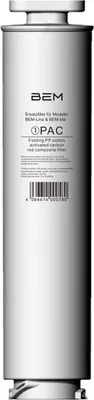 Produktbild von Ersatzfilter für BEM Lina und BEM Ida PAC Wasserfilter, Filterkartusche