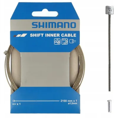 Produktbild von Schaltzug Shimano SUS Ø1,2 x 2100 mm