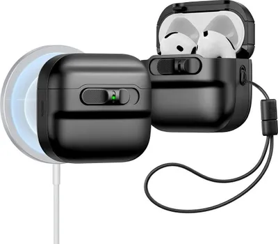 Produktbild von ESR Pulse FlickLock Case (HaloLock) AirPods 4 Black