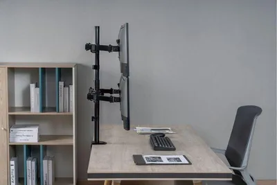 Zdjęcie produktu dla Equip 650159, Zacisk, 36 kg, 43,2 cm (17"), 81,3 cm (32"), 100 x 100 mm, Czarny