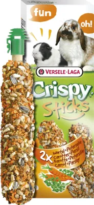 Obrázok produktu pre Tyčinky Versele-Laga Crispy králik a morča, s mrkvou a petržlenom 110g 2ks