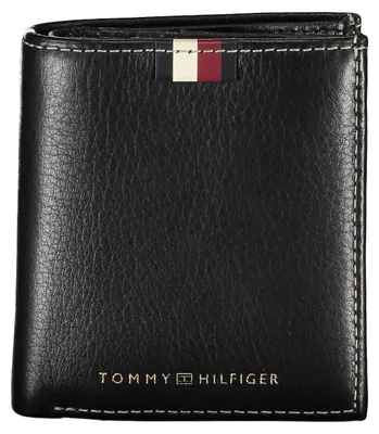 Produktbild von Elegante Herrenbrieftasche in Schwarz mit Münzfach & doppelten Kartenfächern