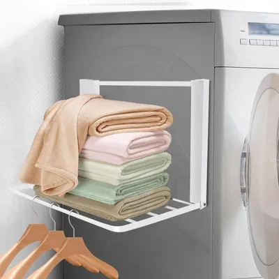 Zdjęcie produktu dla Omgoods - Magnetyczna półka na pralkę, oszczędzająca miejsce