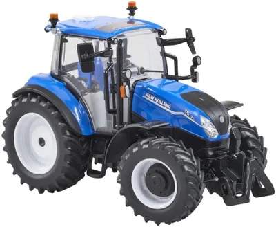 Image de Tracteur jouet New Holland T5.120 bleu de Britains - Jouet éducatif