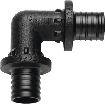 Produktbild von REHAU Pressfitting Winkel 90° RAUTITAN PX Kunststoff 32 mm
