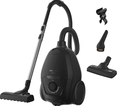 Produktbild von AEG VX83-2EBR, 600 W, Zylinder-Vakuum, Trocken, Staubbeutel, 3,5 l, Hygienefilter
