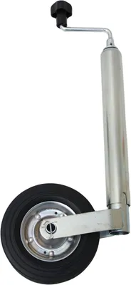Productafbeelding van Ondersteuningswiel voor aanhangwagen met lagers 150 kg - 48 mm montagemogelijkheid