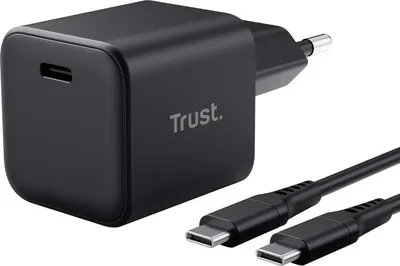 Produktbild von Trust 26046 Ladegerät für Mobilgeräte Universal Schwarz AC Schnellladung Drinnen