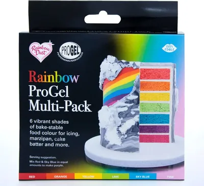 Produktbild von Rainbow Dust ProGel® Multi Pack RAINBOW 6x25 ml