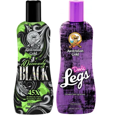 Produktbild von Australian Gold Deviously Black + Dark Legs für Beine