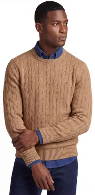 Produktbild von Tommy Hilfiger MW0MW40442RE5, Pullover, Erwachsener, Männlich, Beige, M, Regular fit