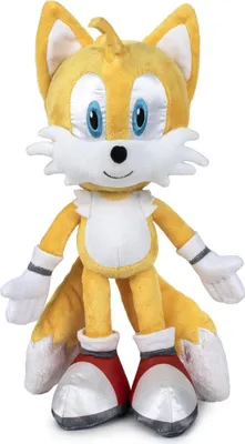 Image de Peluche Sonic Tails 35 cm - Douce, à collectionner, cadeau idéal