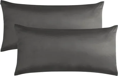 Produktbild von Aspero 2x Seiden Kissenbezüge 40x80 cm