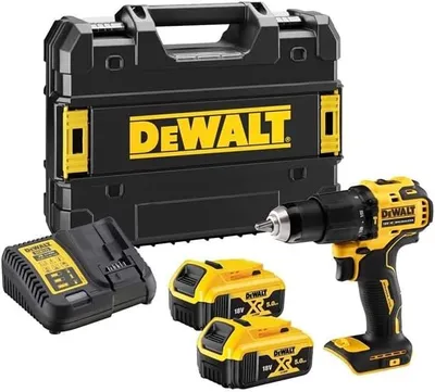 Zdjęcie produktu dla DeWalt DCD709P2T-QW Akumulatorowa wiertarka udarowa 18V
