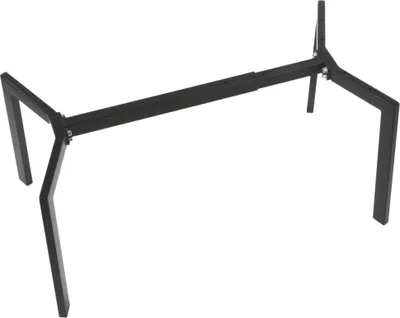 Produktbild von Tischgestell aus Metall NY-L01, für Büro, Hotel, Restaurant, Bar, Zuhause, Maße 79,5-109,5x50x42 cm, Schwarz