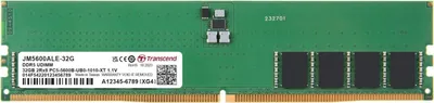 Produktbild von Transcend JetRAM - DDR5 - Modul - 32 GB - DIMM 288-PIN - 5600 MHz / PC5-44800 - CL46 - 1.1 V - ungepuffert - on-die ECC