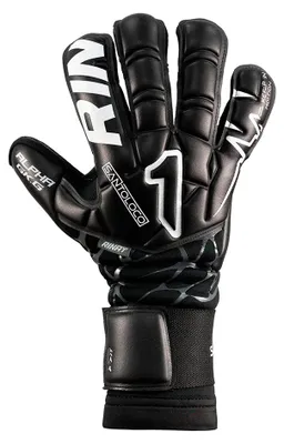 Zdjęcie produktu dla Rinat Santoloco Alpha, rękawice bramkarskie, czarne, rozmiar 9
