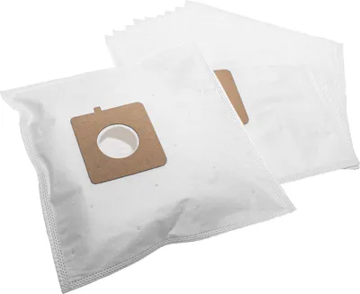 Produktbild von vhbw 10x Staubbeutel kompatibel mit Solac Magnum 1600, Magnum 2000, A 902, A 904, A 602, A 604 Staubsauger - 30,5cm x 17cm Weiß