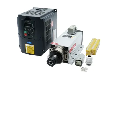 Produktbild von CNC-Fräser-Kit, 4-Achsen-Schrittmotor, wassergekühlte Spindel, 2,2 kW 220 V Luft