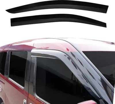 Produktbild von 2x Windabweiser Regenabweiser für VW Caddy 2021-2025 Acryl Dunkel