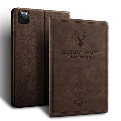 Produktbild von Case für Apple iPad Pro 11 2020 Cover Etui mit Standfunktion und Auto Sleep/Wake Funktion Braun