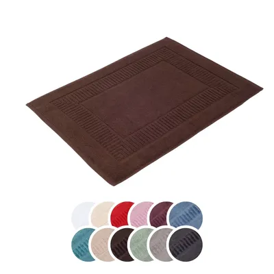 Produktbild von liebling Badvorleger 100% Bio Baumwolle, Serie Organic, 1200 gr. / m², 60 x 100 cm, 60 Grad, GOTS-, schnelltrocknend, braun