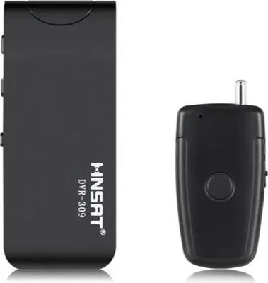 Obrázek produktu pro Mini diktafon s klipem DVR-309H a bezdrátovým mikrofonem 8 GB