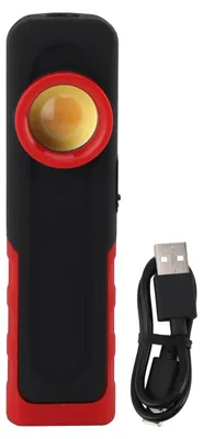 Obrázek produktu pro LED pracovní světlo s dvěma teplotami barev, nabíjecí, bezdrátové, přenosné, s magnetickým COB světlem, vhodné pro opravy automobilů, kempování