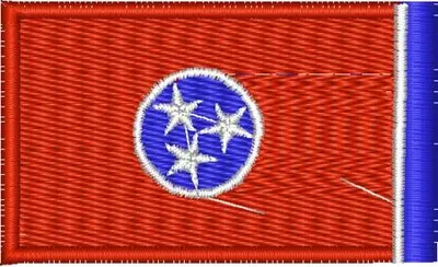 Produktbild von AUFNÄHER - USA - Tennessee - 05592 - Gr. ca. 8 x 5 cm - Patches Stick Applikation