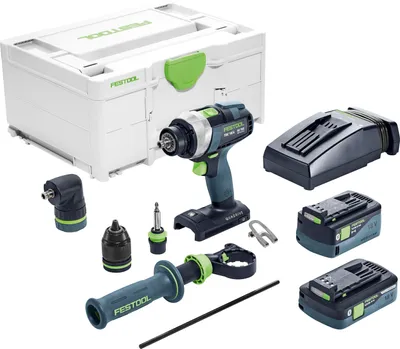 Image de Festool Perceuse-visseuse sans fil QUADRIVE TDC 18/4 5,0/4,0 I-Set