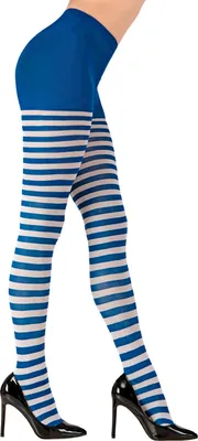 Produktbild von Strumpfhose blau weiß STD